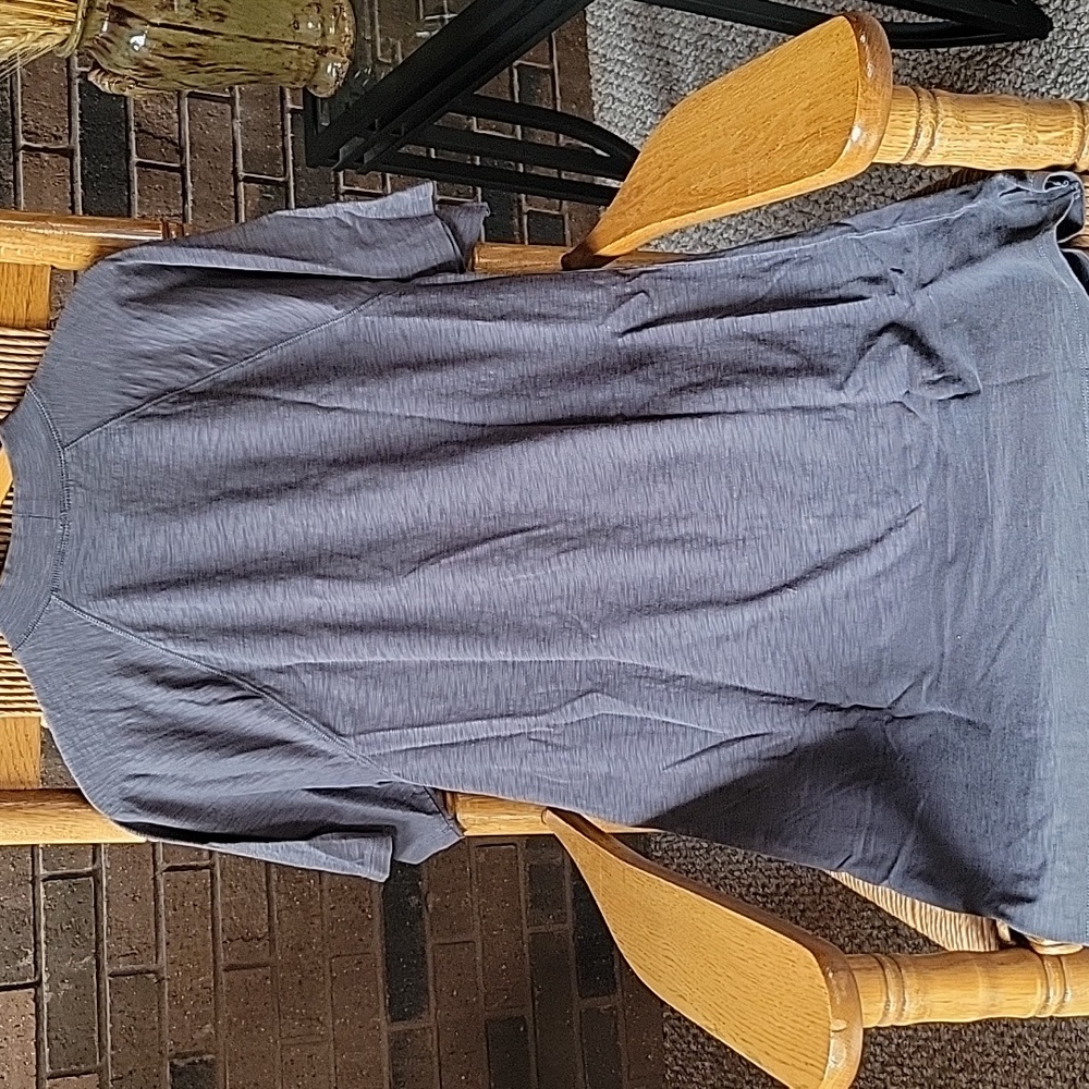 Universal Thread, short sleeve, gray, mock neck, T Shirt dress, size M - Picture 5 of 10